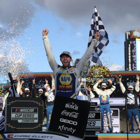 Chase Elliot wins the 2020 NASCAR Cup Series Championship title